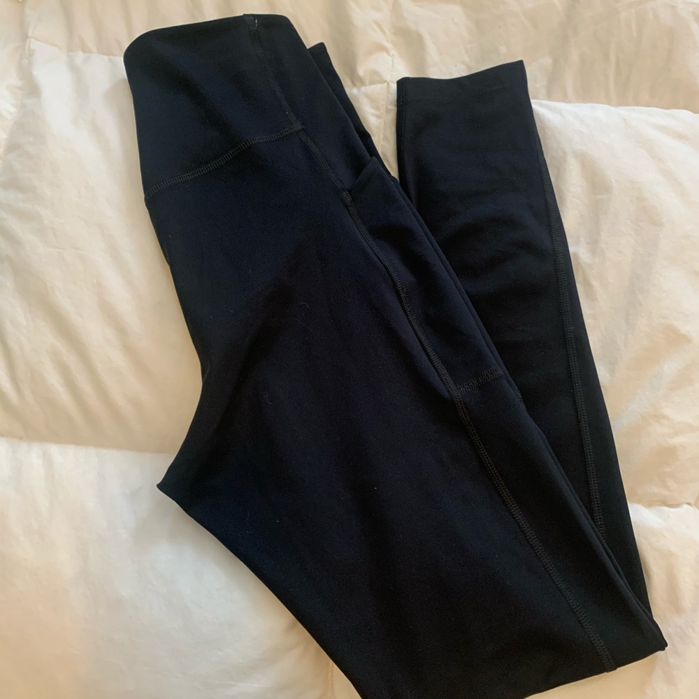 Girlfriend Collective high rise pocket leggings